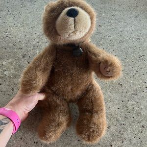 Boyds Collection Plush Bear #1364 1988-2005 with Bell Collar